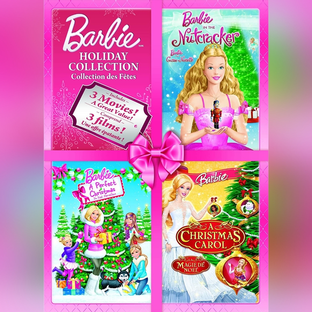 🎬2/24$ 🎬Barbie Holiday Collection Movies💕